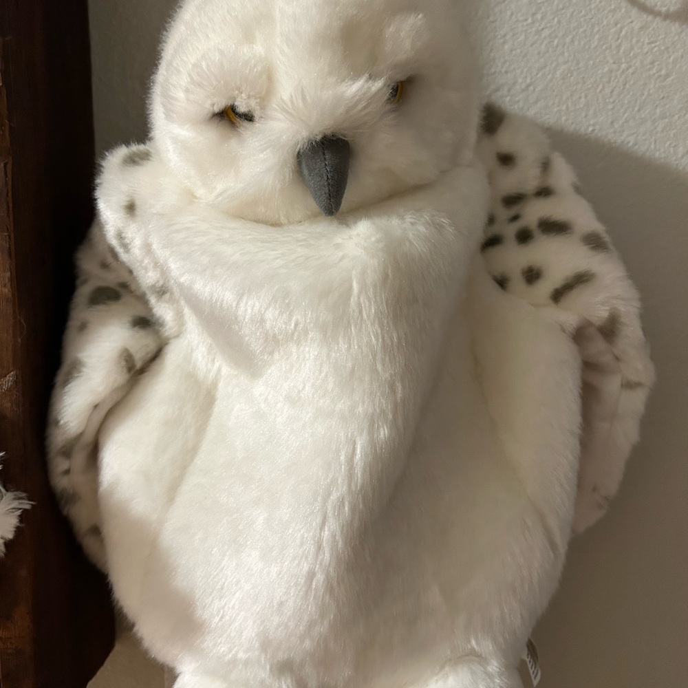 Hedwig plush backpack. Wizarding World of Harry Potter Universal Studios